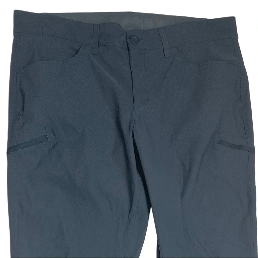Eddie Bauer Mens Rainier UPF 50+ Storm Repel DWR Active Fit Dark Gray Sz‎ 38X30